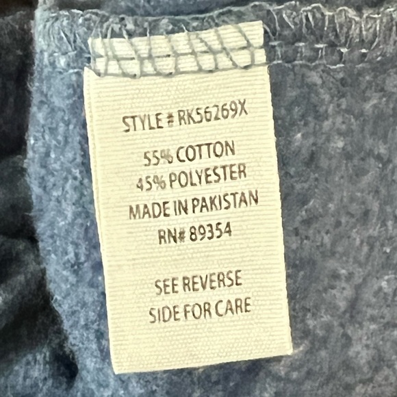 No Comment Plus Gray V-Neck Sweater - Picture 4 of 5